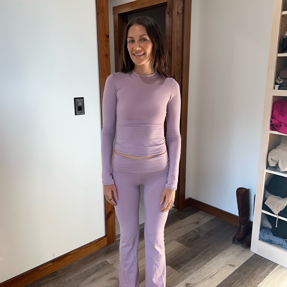 SKIMS Lilac Women's Boot Cut Pants